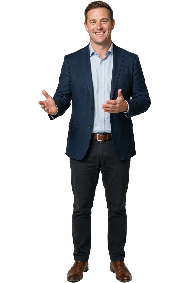 Illustrative Australian business professional