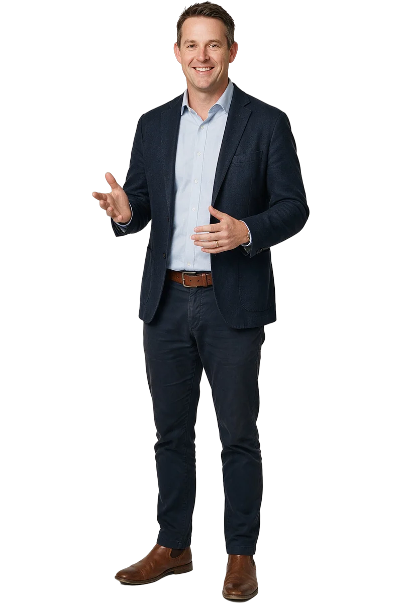 Illustrative Australian business professional