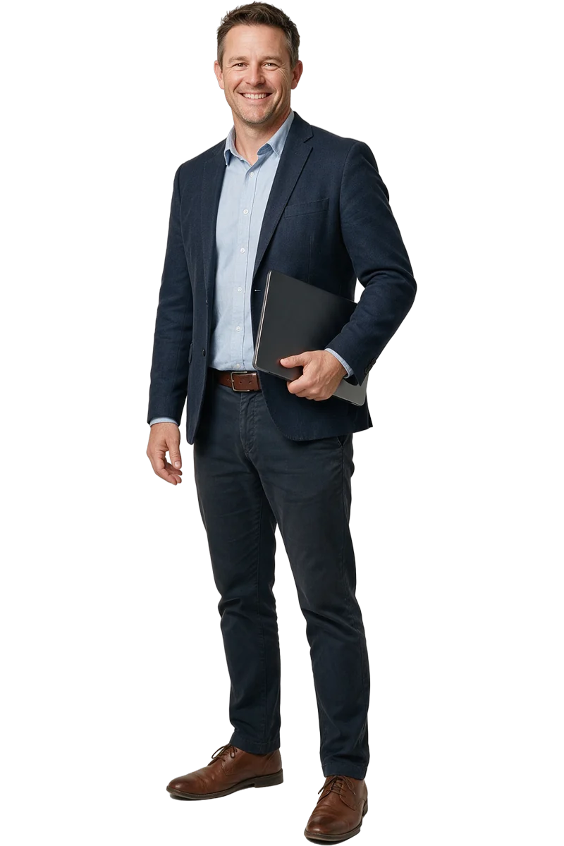 Illustrative Australian business professional