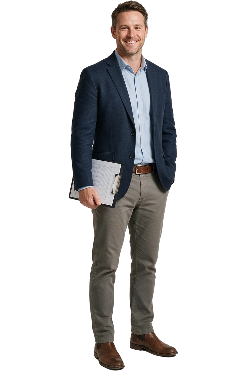 Illustrative Australian business professional