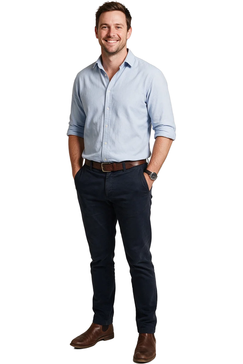 Illustrative Australian business professional