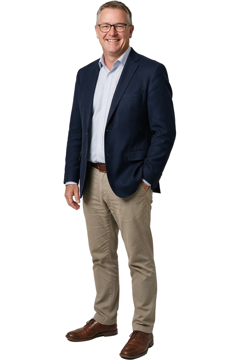 Illustrative Australian business professional