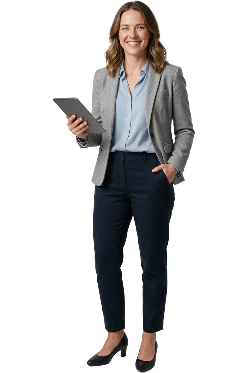 Illustrative Australian business professional
