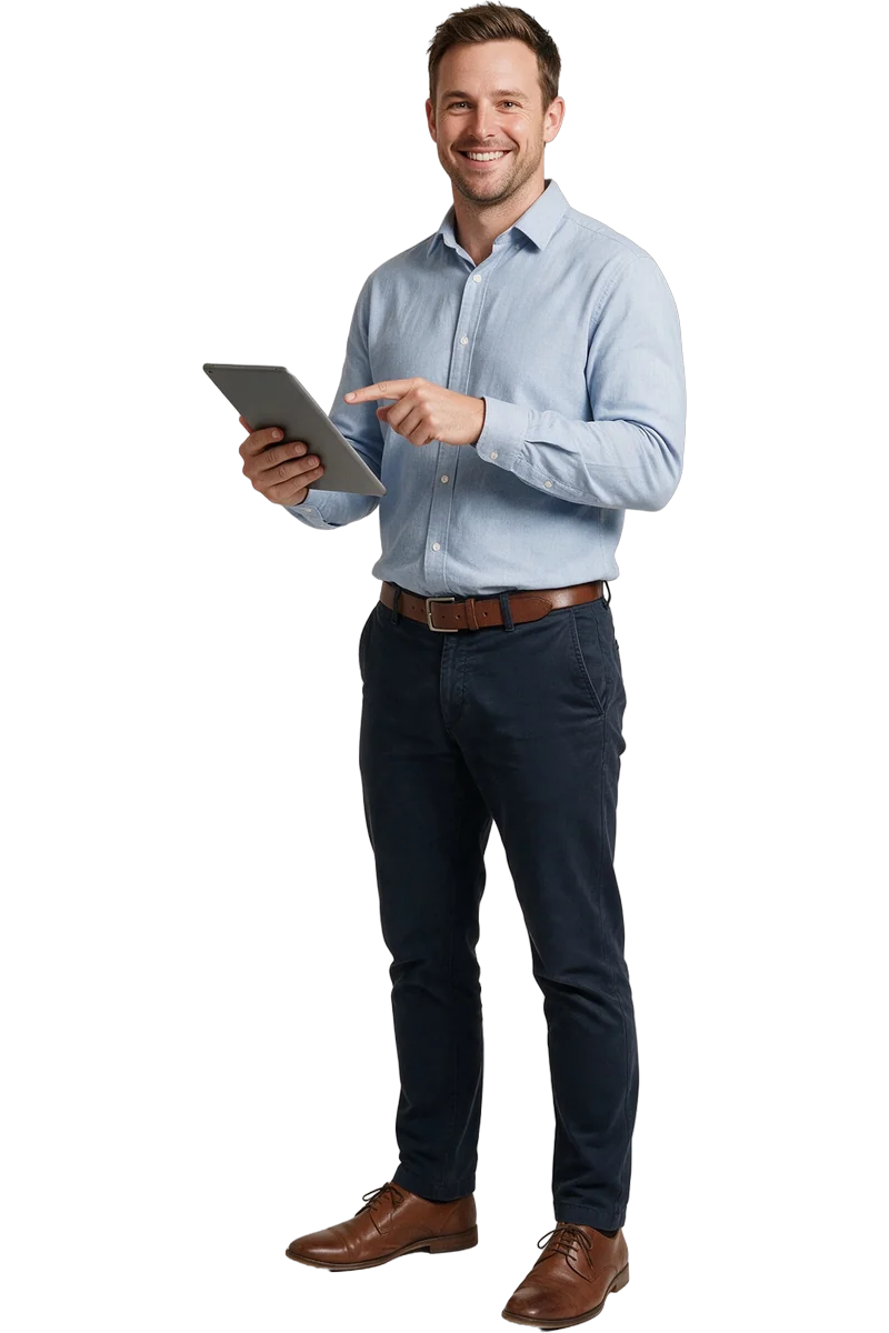 Illustrative Australian business professional